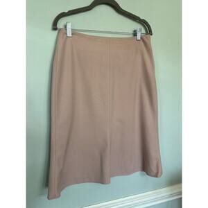 The Limited Stretch Size 4 Dusty Rose A-Line Skirt Knee Length Workwear Classic